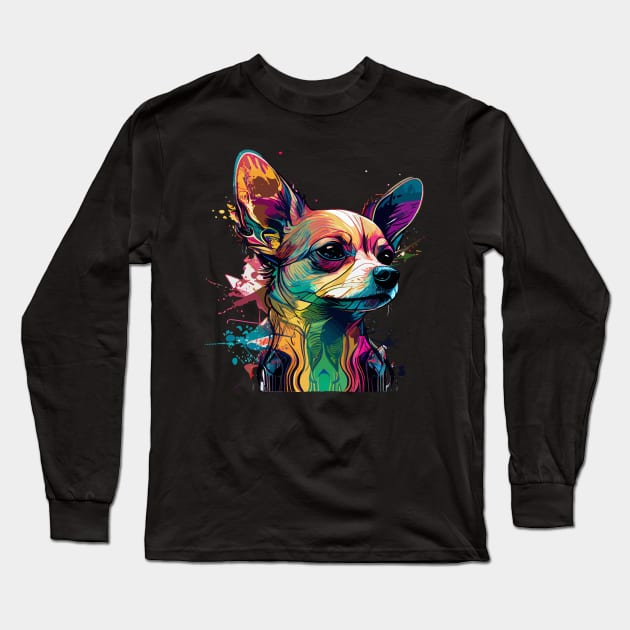 Chihuahua Long Sleeve T-Shirt by JH Mart